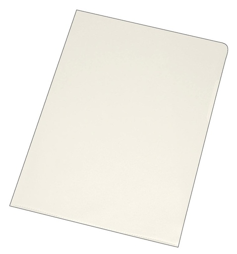 [TIM-KF00310] Zichtmap Q-Connect PP A4 120 micron gekorreld transparant (100)(901675)