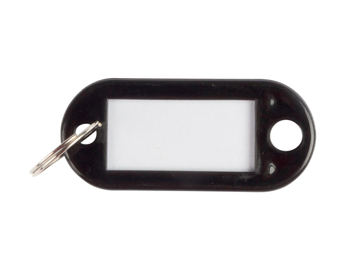 [TIM-KF10875] Sleutelhanger Q-Connect zwart (10)