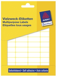 [TIM-L3319] Etiket Avery 29x18mm wit (960)