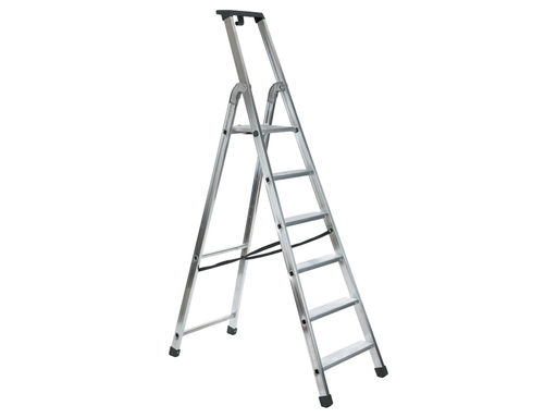 [TIM-LE806] Industriële trapladder Galico Quadra 6 treden
