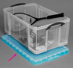 [TIM-LID35C] Deksel Really Useful Box voor opbergdoos 18l of 35l