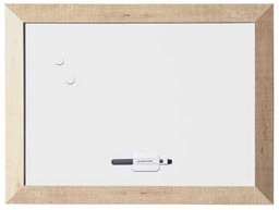 [TIM-MM11222] Whiteboard Bisilque Kamashi 60x45cm naturel kader
