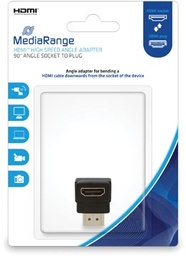 [TIM-MRCS166] Hoek-adapter Mediarange High Speed HDMI 90 graden stekker/contrastekker 