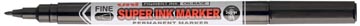 [TIM-PNA125Z] Permanent marker Uni-Ball Super Ink 0,9mm zwart