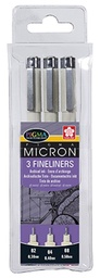 [TIM-POXSDK3] Fineliner Sakura pigma micron zwart assorti (3)