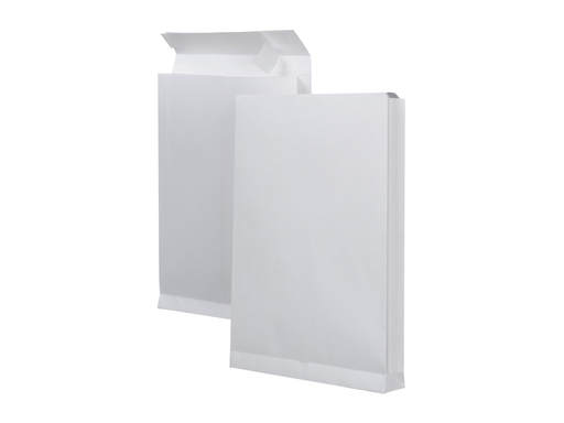 [TIM-PR14329] Zakomslag met balg Bong 229x324x38mm + strip wit (125)