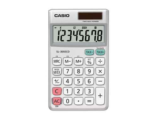 [TIM-SL305EC] Zakrekenmachine Casio SL-305ECO