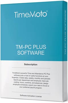 [TIM-TMPCPLU] Software voor tijdsregistratiesystemen Safescan TimeMoto Pc Plus