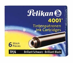 [TIM-TP6Z] Inktpatroon Pelikan 4001 TP/6 voor vulpen zwart (6)