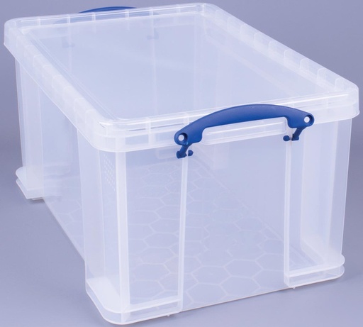 [TIM-UB48CCB] Opbergdoos Really Useful Box 48l transparant met karton