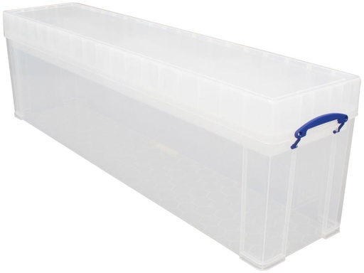 [TIM-UB77CCB] Opbergdoos Really Useful Box 77l transparant met karton