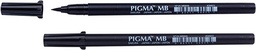 [TIM-XFKMB49] Brushpen Sakura Pigma Brush medium zwart