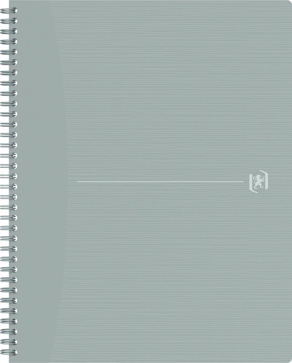 [TIM-4150008] Spiraalschrift Oxford Origin A4+ geruit 140blz grijs