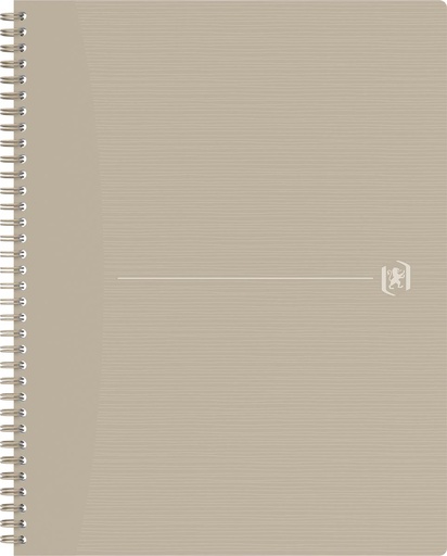 [TIM-4150009] Spiraalschrift Oxford Origin A4+ geruit 140blz zand