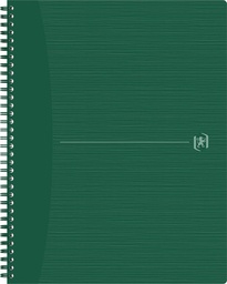 [TIM-4150010] Spiraalschrift Oxford Origin A4+ geruit 140blz groen