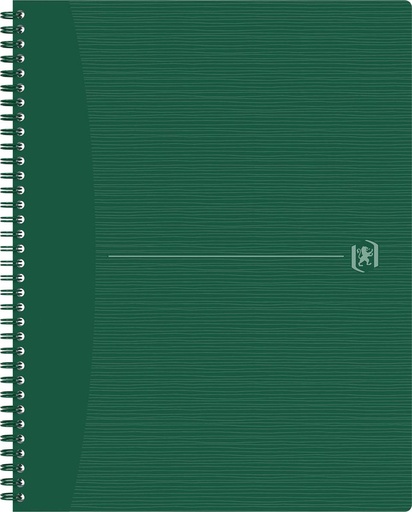 [TIM-4150010] Spiraalschrift Oxford Origin A4+ geruit 140blz groen