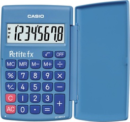 [TIM-LC401LB] Zakrekenmachine Casio Petite FX blauw