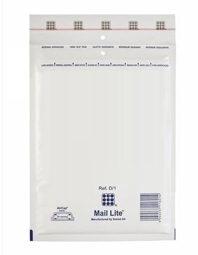 [ENV-L05W] Luchtkussenomslag 180x260mm wit D/1 (100)